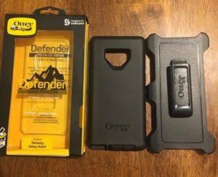 Otterbox Defender Case Samsung Note 9 belt Holster real pic - Image 4