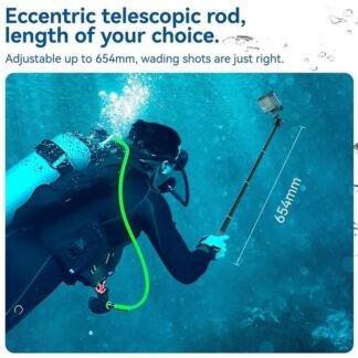 Tongsis Monopod Selfie Stick for GoPro & Smartphone Diving Waterproof