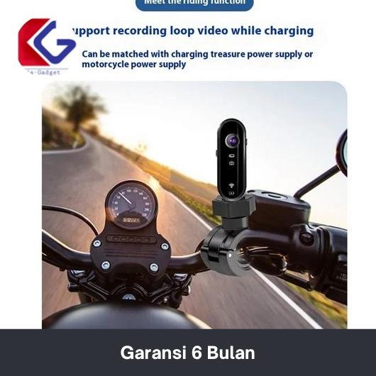 KGadget Kamera Action Sport Mini 1080P HD dengan WiFi & Baterai 600mAh untuk Vlogging dan Recording Garansi 6 Bulan - Image 4