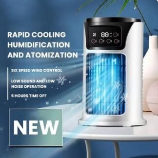 Kipas Cooler Pendingin Ruangan Mini Air Conditioner AC 300ml LOW WATT