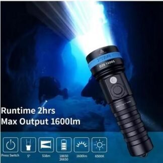 XTAR Senter LED Diving Waterproof D26 1600 Lumens