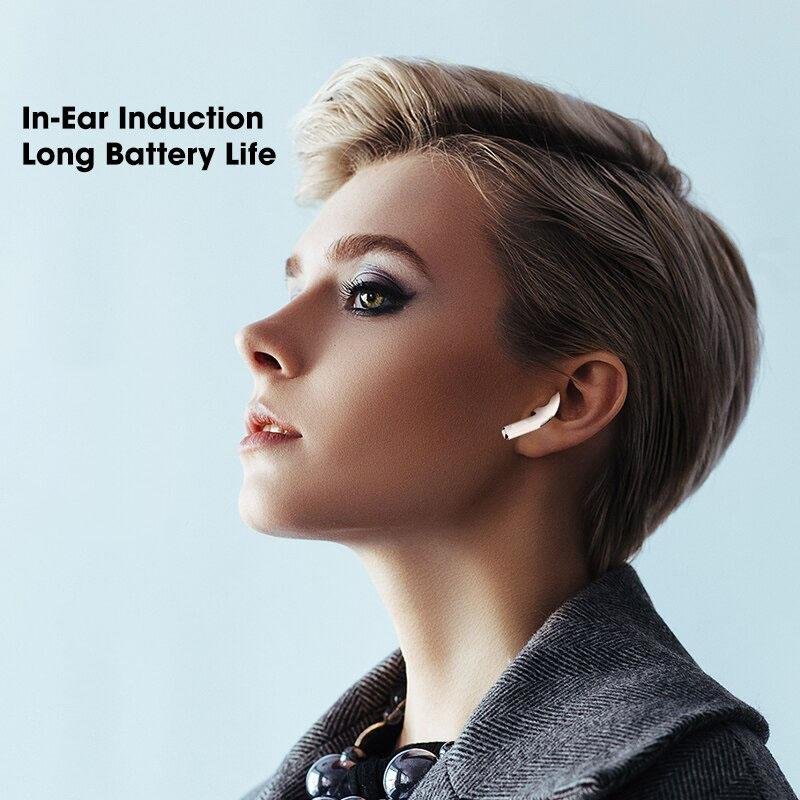 Earphone TWS HiFi Smart Touch Bluetooth 5.0 with Mic Noise Cancellation Built in Microphone Wireless In Ear Noise Isolating Remote Control - Image 4
