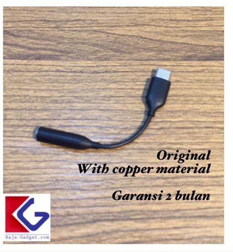 USB C TO 3.5 MM AUDIO HEADSET JACK ADAPTER SAMSUNG ORI GARANSI - Image 2