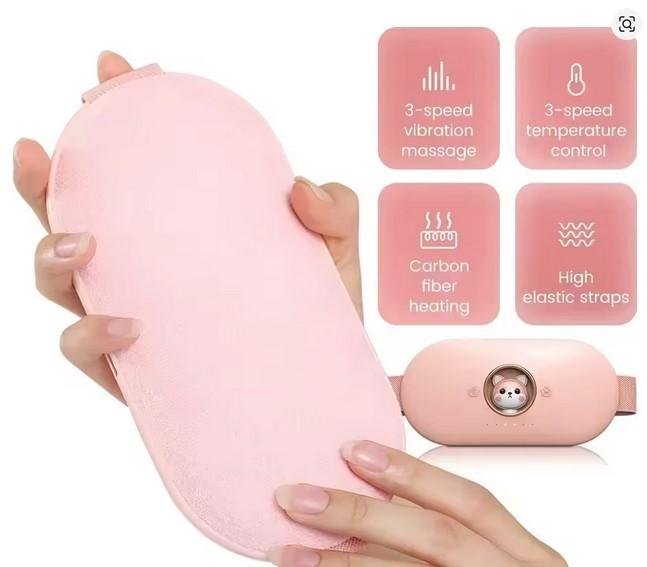 Menstrual Heating Pad Heated Massage Belt Menstrual Pain Relief - Image 3