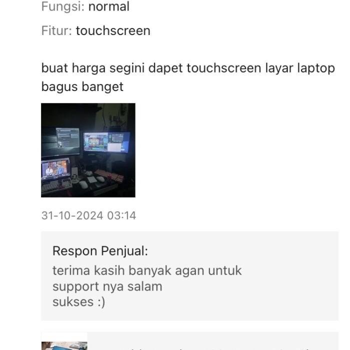 Portable Monitor Gaming 15.6 16 18.5 Inch IPS WUXGA 2k Touchscreen HDMI Type C untuk Windows Mac OS HP MHL - Image 4