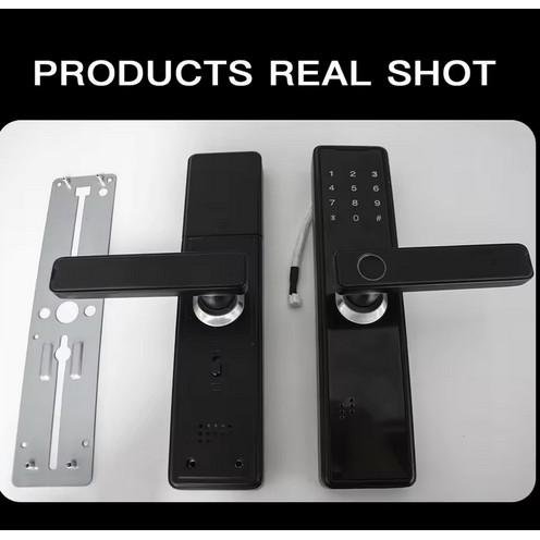 Smart Door Lock App Bluetooth Fingerprint Password Wifi Electronic Smart Door Lock With Biometric Fingerprint / Smart Card / Password / Key Unlock/ USB Emergency Charge - Image 6