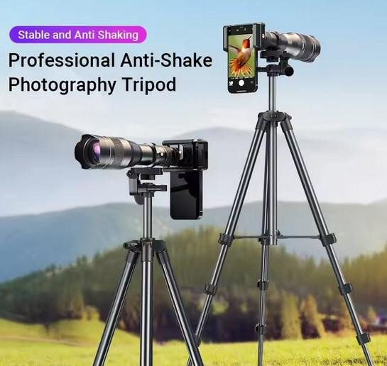 Lensa Telephoto Lens Series HD 36X 40X 60X Phone Camera Zoom Monocular SelfieTripod With Remote