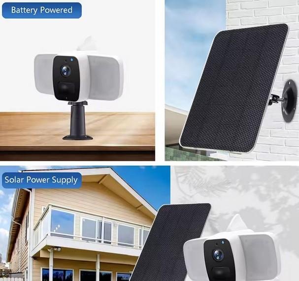 Solar Panel Charger Portable Power Monocrystalline For CCTV Doorbell 3W - Image 3