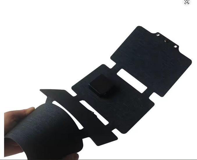 Portable Power Bank Tenaga Matahari Solar Panel Travel Foldable Tas Siaga 14W 5V Port USB dan Type C - Image 2