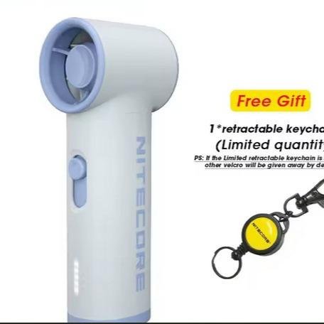 Kipas Angin Mini HandHeld Portable 5 Speed Level 2600mAh Nitecore Fan Pocket - Image 7
