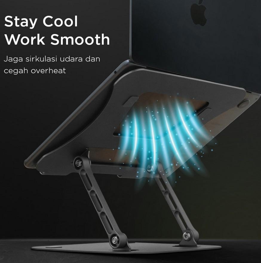 Magic Stand Laptop Foldable Adjustable N16 Carbon Steel 10-17.3 Inch