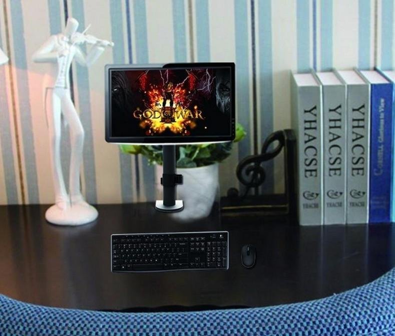 Bracket Monitor Table Mount Clamp VESA 100 x 100 13-32 Inch TV