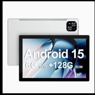 Tablet Android 15 Dual Speakers 10.1'' Screen 8000mAh Battery Wifi Octa Core Free Stylus Case Batre Up 11 jam