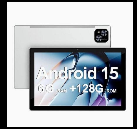 Tablet Android 15 Dual Speakers 10.1'' Screen 8000mAh Battery Wifi Octa Core Free Stylus Case Batre Up 11 jam