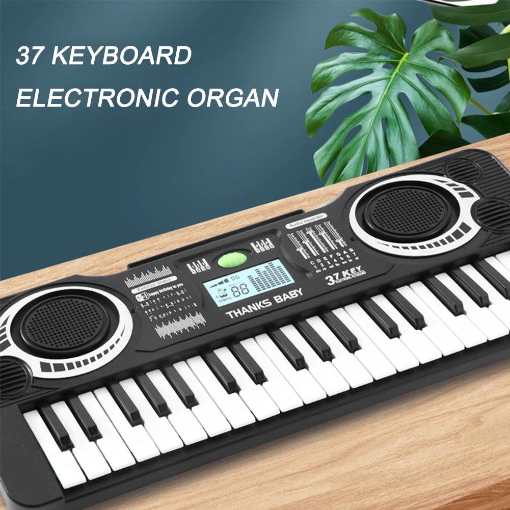 Piano Organ Mainan Anak Musical Keyboard 37 Keys Portable