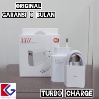 Charger Xiaomi 33Watt OriTurbo Charge Usb To C Garansi Kabel 6A Ori