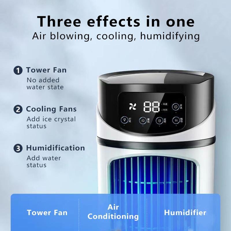 Kipas Cooler Pendingin Ruangan Mini Air Conditioner AC 300ml LOW WATT - Image 4