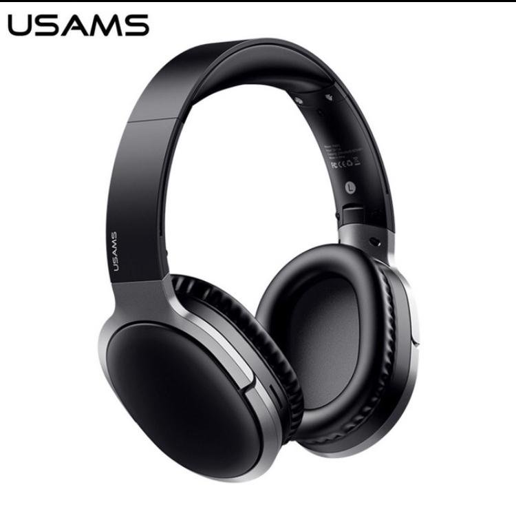 usams headphone bluetooth wireless YN001 Headset Noise Cancelling - Image 2
