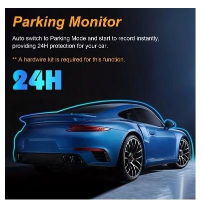 Kamera Mobil DashCamMobil Front And Inside,3.16inchdash Cam 1080P G Sensor HD Night Vision Loop Recording Wide Angle Car DVR - Image 5