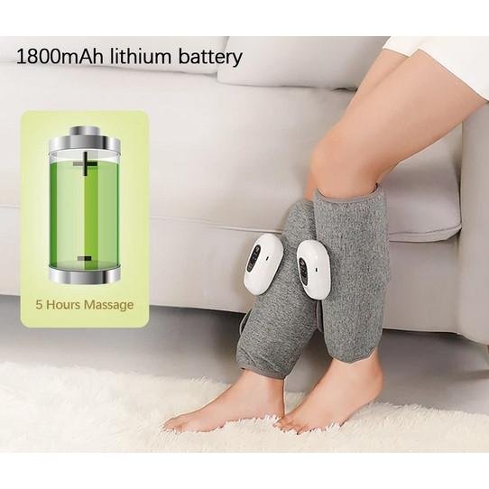 Alat Pijat Betis Elektrik Air Pressure Calf Massager Electric Leg Massager Wireless Rechargeable Air Compression Leg Calf Massage 2 Kaki - Image 2