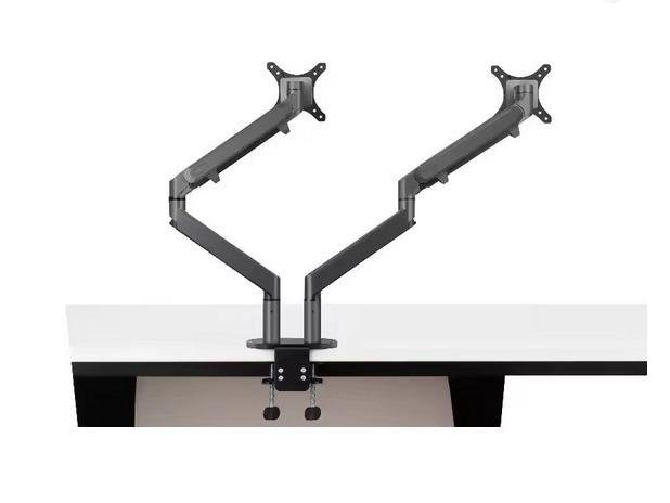 Bracket Monitor Table Mount Dual Arm VESA 100x100 Load Maks 20Kg - Image 3