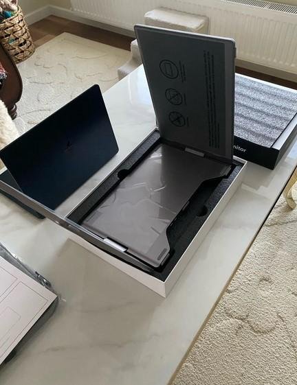 Portable Monitor Triple Screen Dual monitor 1 Cable Port C Windows Mac OS M1 Pro M2 Pro M3 Pro M1 Max M2 Max M3 Max NOT FOR Mac M1 M2 M3 - Image 4