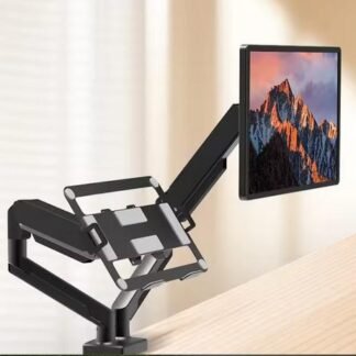 Bracket Monitor Table Mount Dual Arm VESA 100x100 Load Maks 20Kg