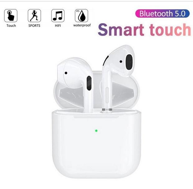 Earphone TWS HiFi Smart Touch Bluetooth 5.0 with Mic Noise Cancellation Built in Microphone Wireless In Ear Noise Isolating Remote Control - Image 2