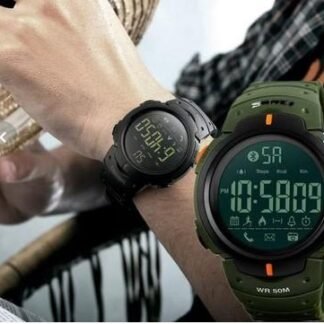 Jam Tangan Olahraga Smartwatch Bluetooth Waterproof Pedometer