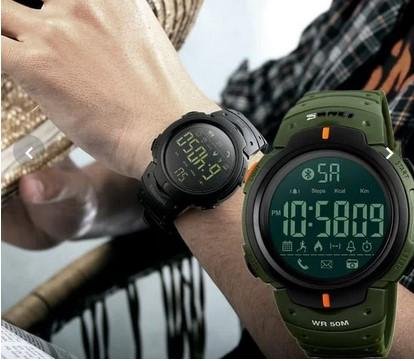 Jam Tangan Olahraga Smartwatch Bluetooth Waterproof Pedometer