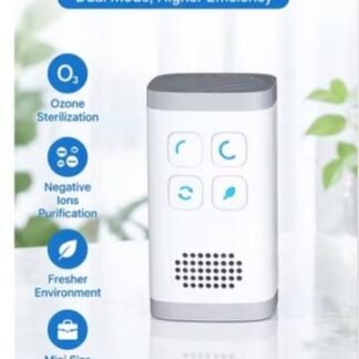NEW-Mini Air Purifier Ozone Generator Purification Home Bathroom Toilet Deodorizer Pet Deodorizer Air Ionizer US Plug