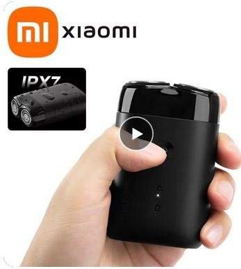 Mijia Electric Shaver Alat Cukur Portable Waterproof Razor Shavers USB Rechargeable With Storage Bag Alat Cukur