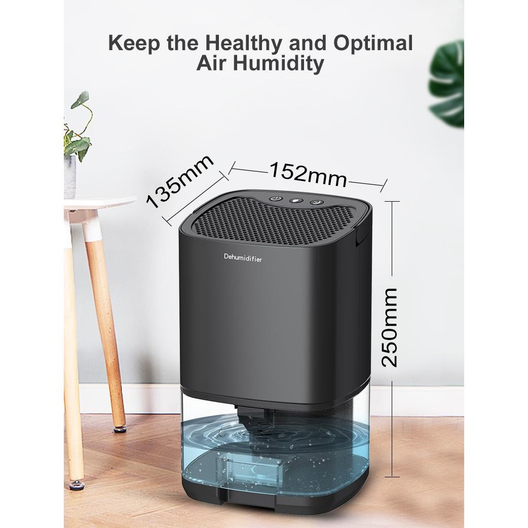 Dehumidifier 2in1 Moisture Absorber Purification 1L 14W H2102 Elegant - Image 4