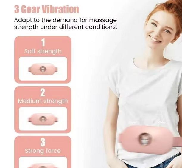Menstrual Heating Pad Heated Massage Belt Menstrual Pain Relief - Image 4