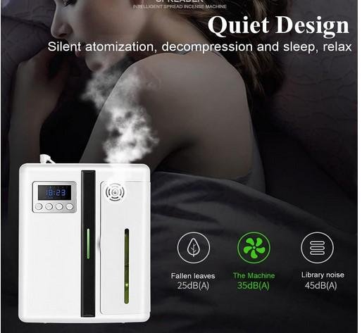 Diffuser Minyak Esensial Bluetooth LCD Display Aromaterapi Mesin dengan Area Penutupan 200-300m³ Fungsi Waktu untuk Rumah Hotel KTV Bar Kafe Internet - Image 2
