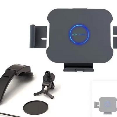 Automatic Clamping 15W Fast Wireless Car Charger Stand Mound Magnetic Qi Holder Tablet Ip4d Hp 4,5 inch - 7,2 Inch - Image 8