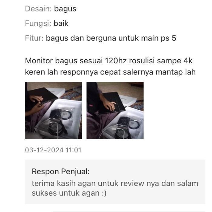 Portable Monitor Gaming 18.5 Inch WUXGA 125Hz Double Speaker 3D Immersive USB C HDMI Laptop PS5 XBOX Mini PC PC Handphone Macbook Ipad Garansi 1 Tahun - Image 3