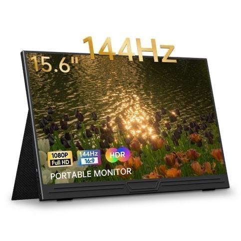 Portable Monitor 165Hz 144Hz QHD 2.5k IPS 100%SRGB Free AMDSync Vesa Mount Laptop Ipad Macbook HP Support MHL Tipe C Garansi Monitor - Image 8