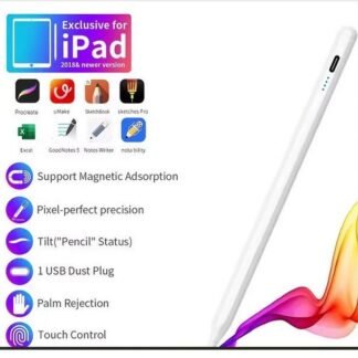 Stylus Pen Magnetic Palm Rejection Sensitive Responsive Ipad Air Pro Ipad Ipad Mini 2018-2022 Batre 10 Jam Free 2 Tip