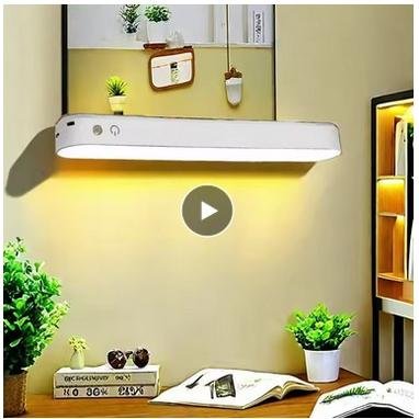 LED Night Light Desk Lamp USB Rechargeable Magnetic Eyes Protection - Image 2