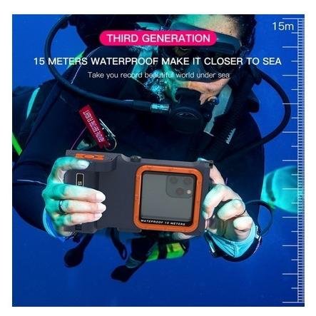 SHELLBOX WATERPROOF CASE DIVING 15M REAL IPHONE SAMSUNG UNIVERSAL - Image 3