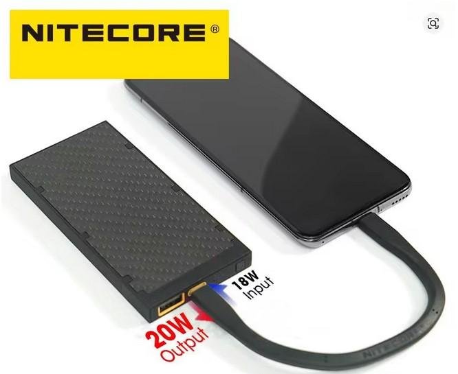 NITECORE NB10000 GEN2 10000 mAh Power Bank Ultra lightweight Fast Charging Portable Charger Lithium Battery - Image 2