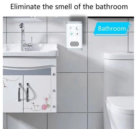 NEW-Mini Air Purifier Ozone Generator Purification Home Bathroom Toilet Deodorizer Pet Deodorizer Air Ionizer US Plug - Image 3