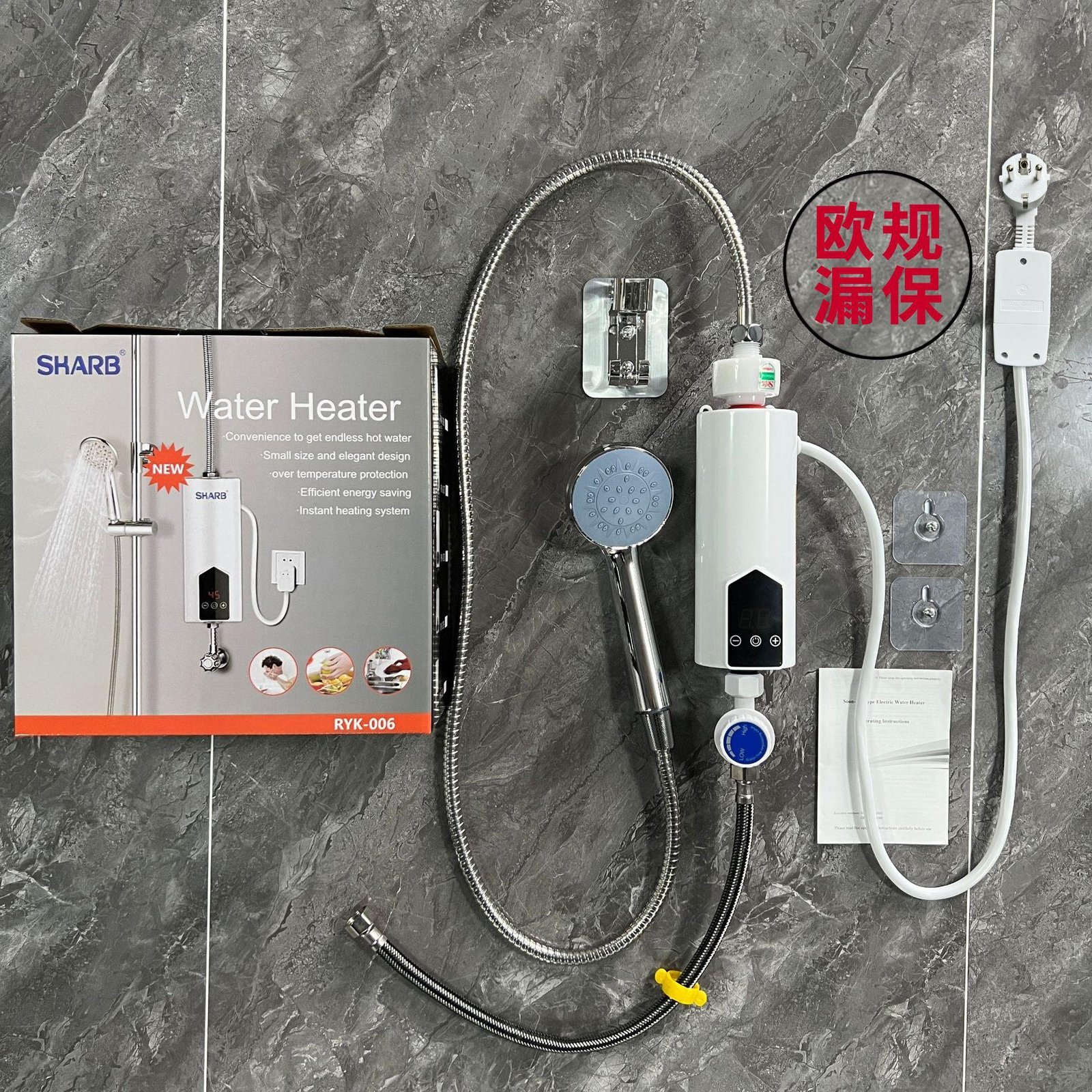 Water Heater Minimalis Shower Heating Sistem 3 detik 3500W Simple - Image 2