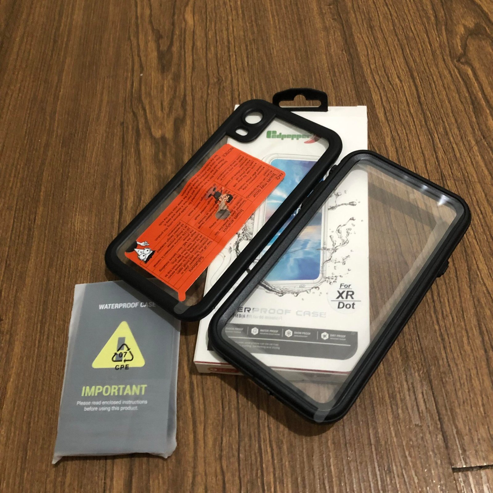 Lifeproof Waterproof case Iphone X XR X Xs Redpepper - Image 2
