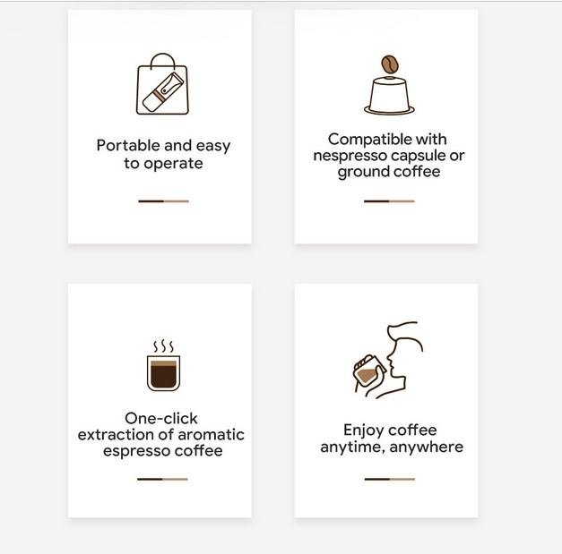 Mesin Kopi Portable Travel Mini Tumbler Espresso Coffee Maker Original - Image 5