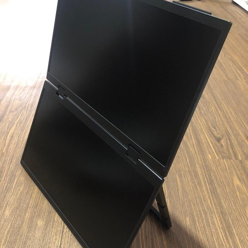 Portable Monitor Triple screen 15.6 Inch Dual Display 1 one Cable C HDMI IPS 100%SRGB Vesa Mount Gaming displays for PS5/4/3 Switch XBox Laptop Macbook OS - Image 8