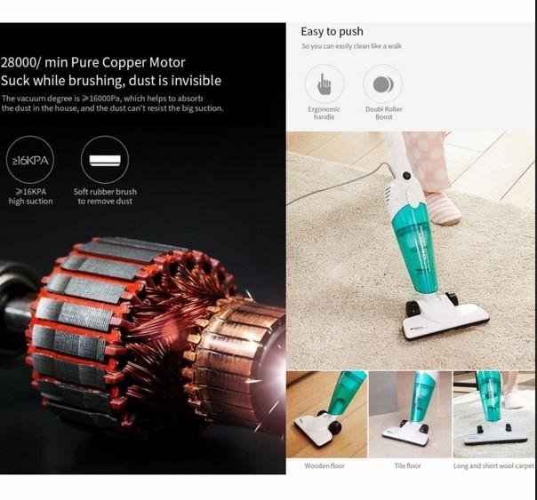 Mi Deerma Vacuum Cleaner Penyedot Debu Handheld Garansi Vacum cleaner DX128C - Image 3