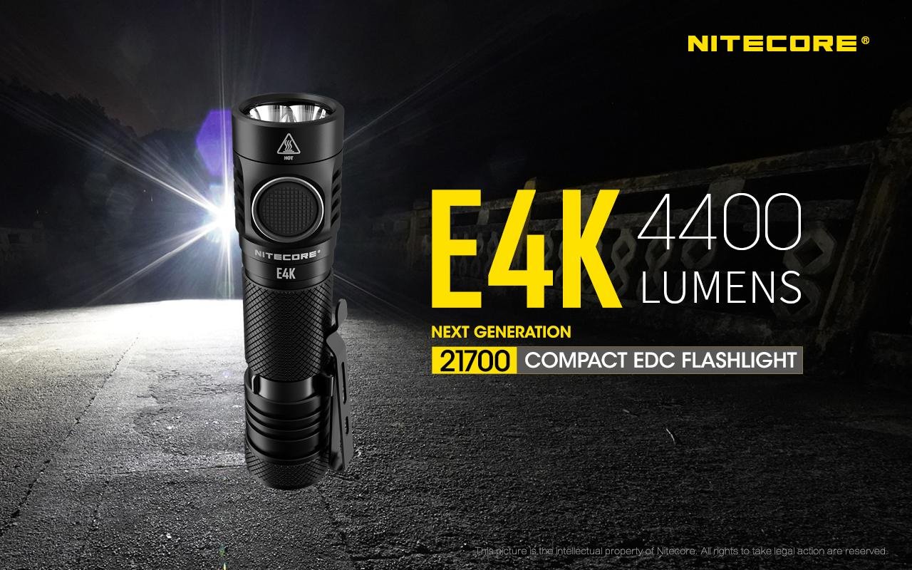 Senter LED 4xCREE XP-L2 V6 4400 Lumens NiteCore Mini Senter Easy to Handling - Image 3