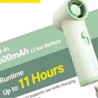 Kipas Angin Mini HandHeld Portable 5 Speed Level 2600mAh Nitecore Fan Pocket